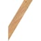 Ekena Millwork 5 1/2"W x 18"D x 30"H Traditional Smooth Knee Brace, Western Red Cedar BRC06X18X30TRA00SWR - alternate 3